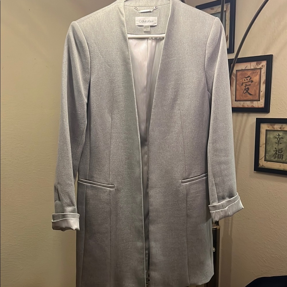 Calvin Klein Silver Blazer - Picture 7 of 7